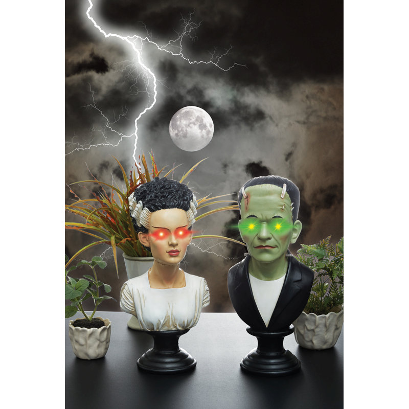 Halloween Frankenstein store cute light up ceramic